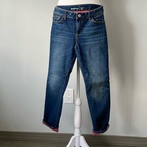 Gap kids Jeans regular straight adjustable waist with cotton lining